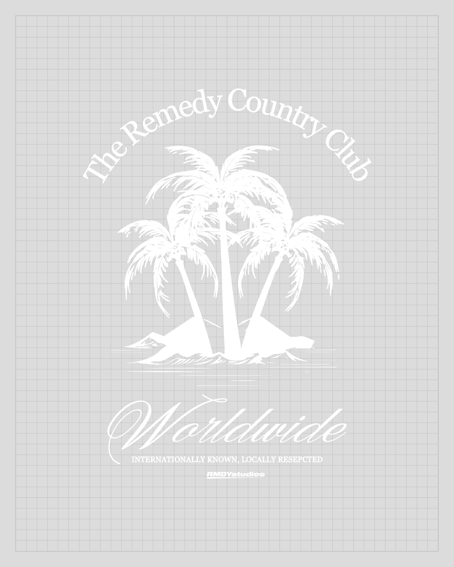 Country Club Black Print