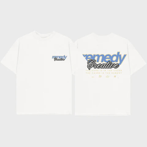 Creative White Print